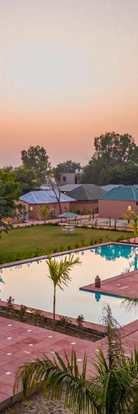 Aangan Resort Ranthambhore - A Private Pool Villa，位于Khilchipur的酒店