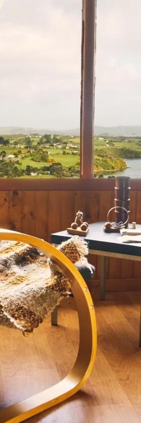 CABAÑA AZUL Y VERDE，位于安库德的酒店