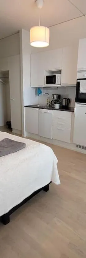 Bright studio apartment on the 6th floor，位于凯拉瓦的酒店