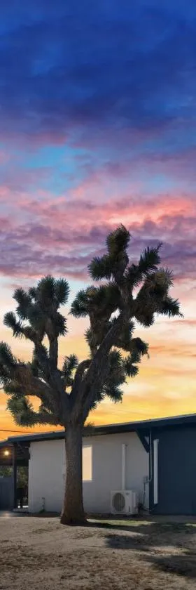 Desert Serenity in Yucca/Joshua Tree w/AC & Fire pit，位于丝兰谷的酒店