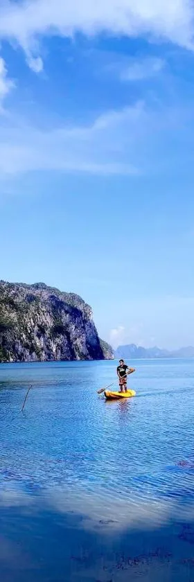 El Nido Beach Camp，位于Manlalec的酒店