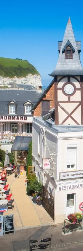 Hôtel Normand Yport non étoilé ambiance familiale，位于伊波尔的酒店