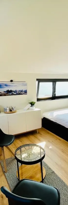 Chambre double privative et indépendante，位于Flanthey的酒店