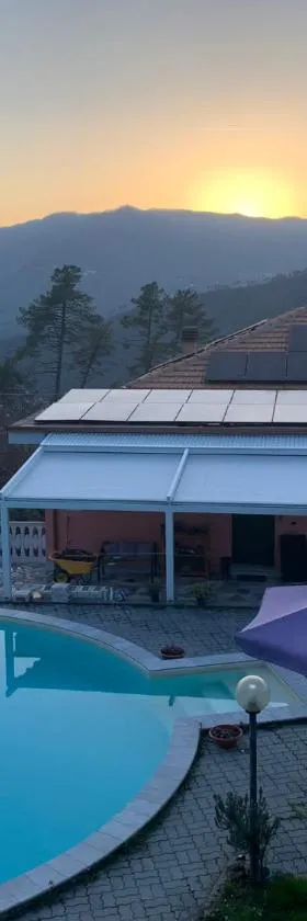 La casa nel verde con piscina，位于Polverara的酒店