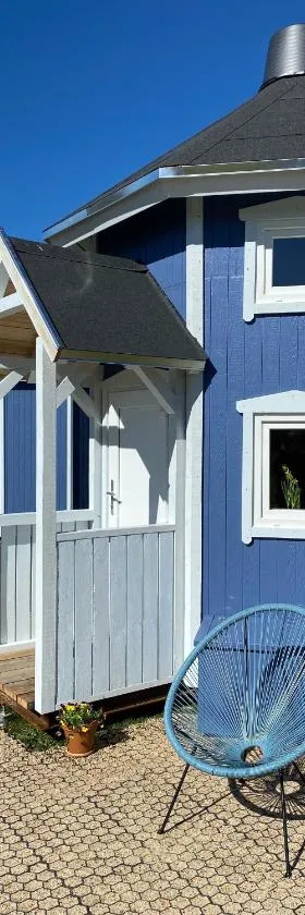 Kroghs Tiny Houses - Hyttebyen，位于格林斯泰兹的酒店