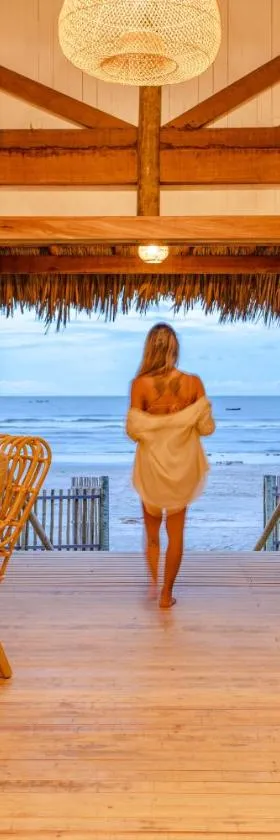 CASA na PRAIA DA BARRINHA Frente Mar，位于Barrinha的酒店