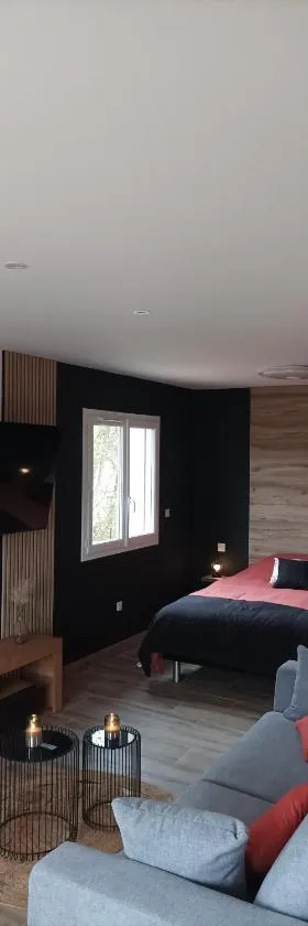 Loft sauna jacuzzi ospariegeois，位于拉夫拉内的酒店