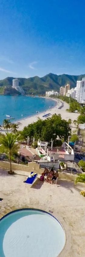 El Peñon del Rodadero Apartamento Playa Rodadero 8，位于Puerto de Gaira的酒店
