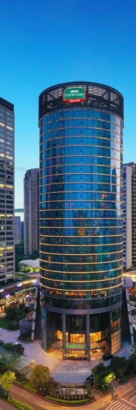 杭州钱江新城万怡酒店，位于杭州的酒店