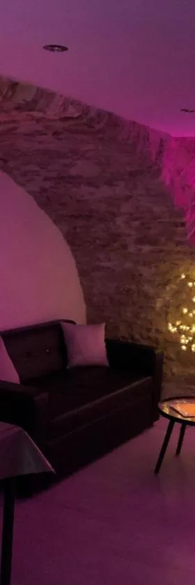 Appartement Love room avec jacuzzi et hammam privatisé Lieu insolite en amoureux Spa détente assurée avec de doux massages en options sur demande，位于奥尔冈的酒店