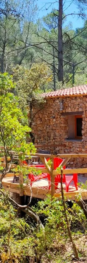 Cabane des pachous，位于Tourves的酒店