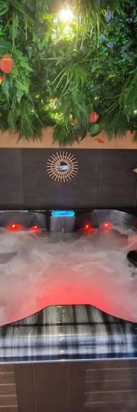 Cocon tout confort spa privatif，位于Mieussy的酒店