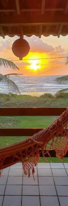 casa de praia a beira mar，位于Campina的酒店