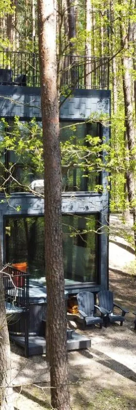 Premium Forest Bungalow with Ofuro Tub，位于Luokesos Sen的酒店