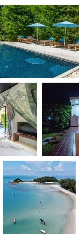 月亮小屋，位于曾蒙海滩的酒店