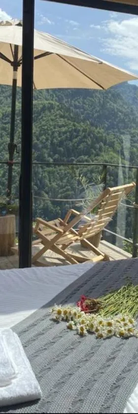 Lemanor lodge - Mountain cottages in Georgia，位于Kʼveda Chʼkhutunetʼi的酒店