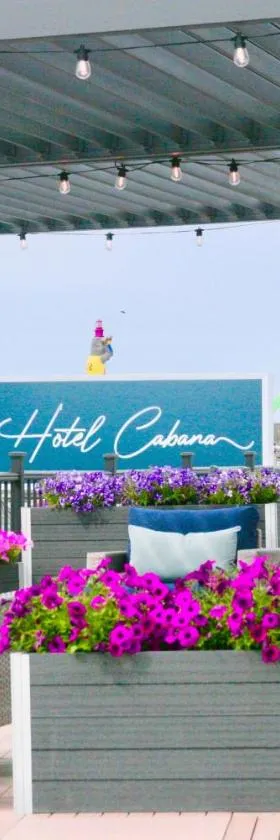 Hotel Cabana Oceanfront/Boardwalk，位于怀尔德伍德的酒店