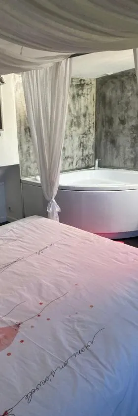 Chambre d'hôte insolite sur une péniche，位于波尔蒂拉盖的酒店