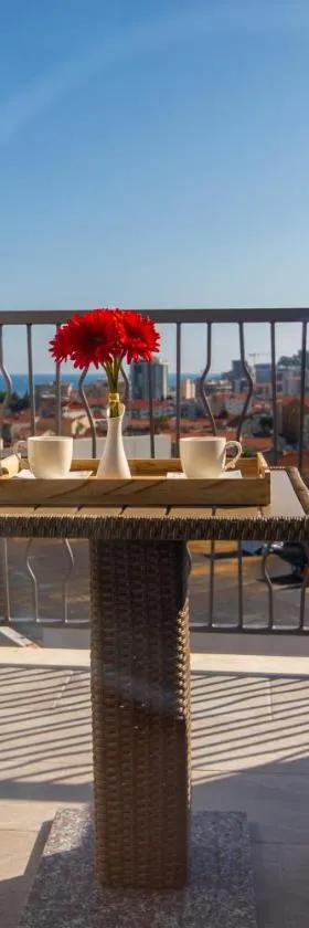 Rooftop Apartments & Rooms，位于布德瓦的酒店