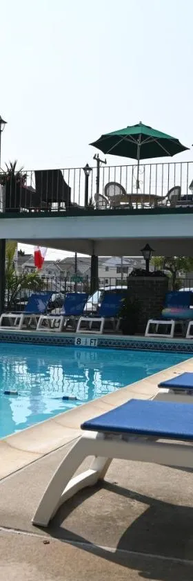 Grecian Garden Motel，位于北怀尔德伍德的酒店