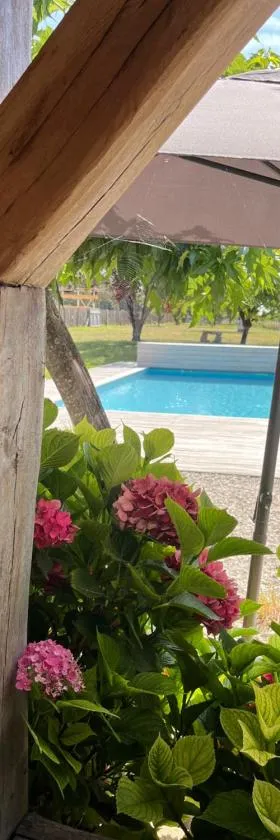 Petite dépendance vue piscine，位于Oisly的酒店
