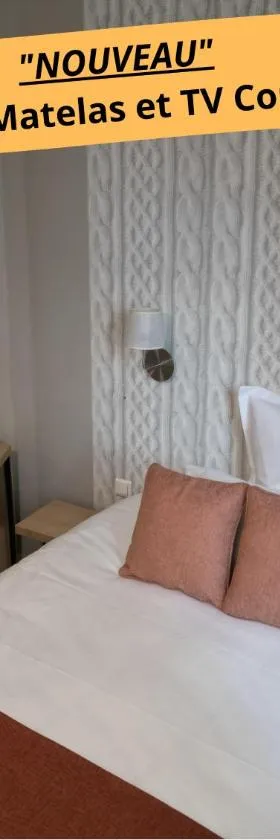 Contact Hôtel les Platanes Villeneuve sur Lot Centre，位于洛特河畔的维伦纽夫的酒店