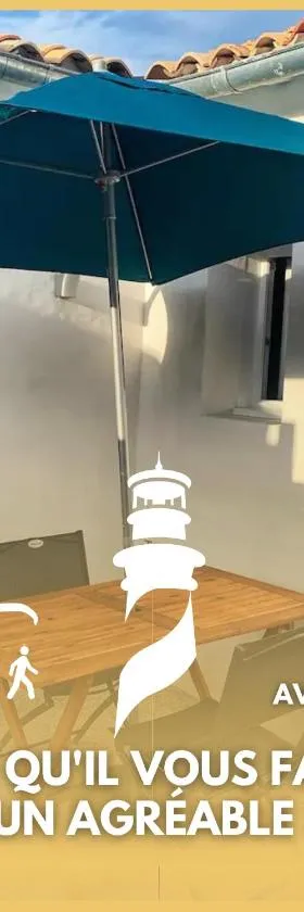 Phare de Chauveau - Maison de Charme à Sainte Marie，位于雷岛圣玛丽的酒店