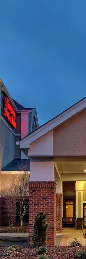 阿什维尔-I-26汉普顿旅馆及套房酒店，位于弗莱彻的酒店