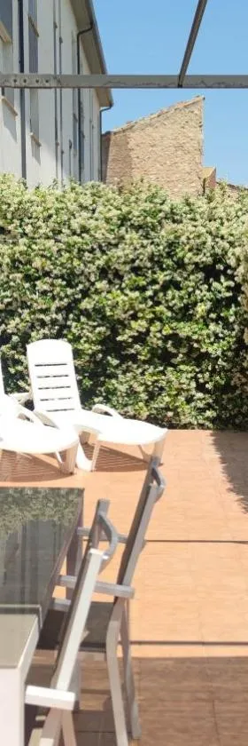 loft con terraza y barbacoa，位于Lumpiaque的酒店