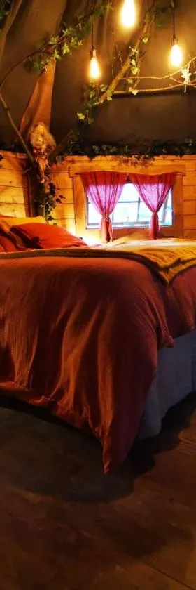 La cabane du Nuton Ardennais，位于Tournes的酒店