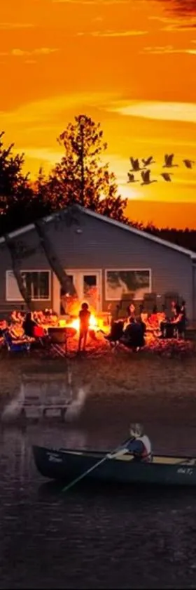 Cozy Home Lake Huron II，位于Au Gres的酒店