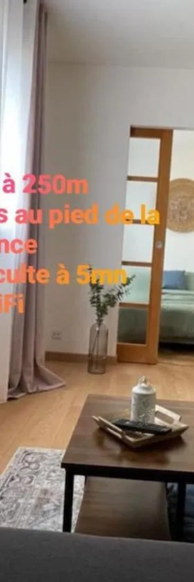 Charmant appartement plein centre 250m de la gare 30mn de Paris，位于莱米罗的酒店