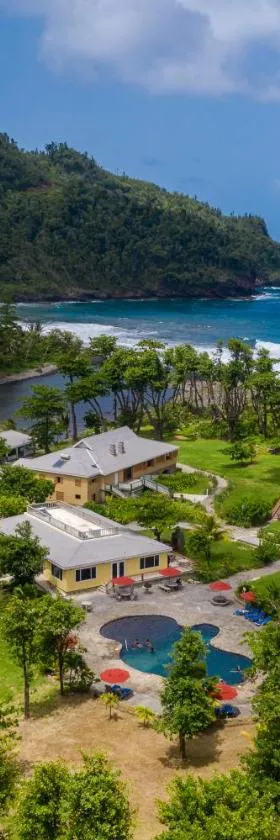 Rosalie Bay Eco Resort & Spa，位于Rosalie的酒店