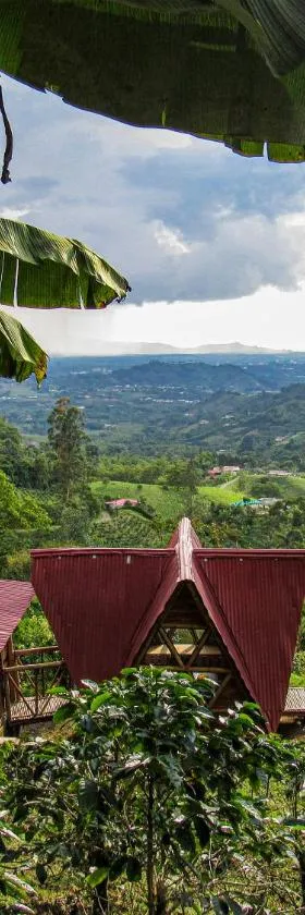 Acogedora Cabañita, hermosa vista en Monte Jazmín，位于佩雷拉的酒店