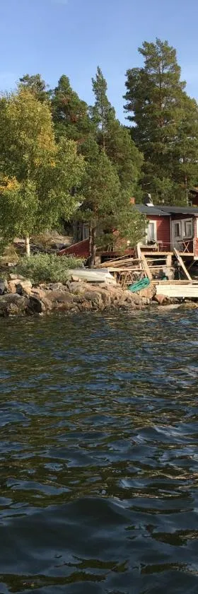 Sjöstuga, Archipelago Beach House，位于韦姆德的酒店