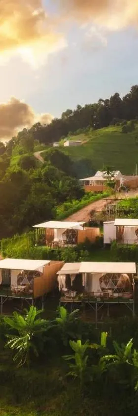 Phu Morinn Cafe &Camping Monjam，位于Mon Jam的酒店