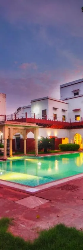 Amritara Chandra Mahal Haveli, Bharatpur，位于珀勒德布尔的酒店