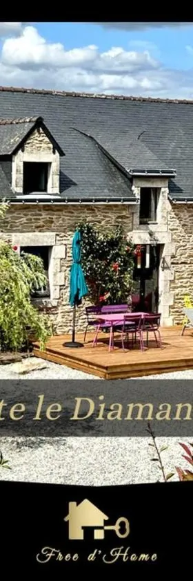 Gîte Diamant, Vallée du Scorff, Nature, Bien-être，位于Arzano的酒店