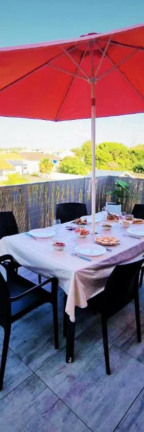 Charmant duplex à 500 m de la plage，位于巴尔巴特尔的酒店
