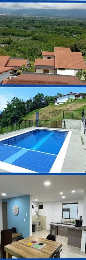Apartamento con vista espectacular a 5 minutos del parque del café，位于Quindío的酒店
