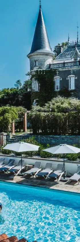 Château Belle Epoque - Chambres d'Hôtes & Gîtes，位于Linxe的酒店
