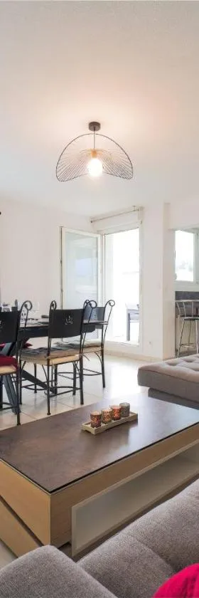 Appartement lumineux, 80m², proche des Vosges，位于坦恩的酒店