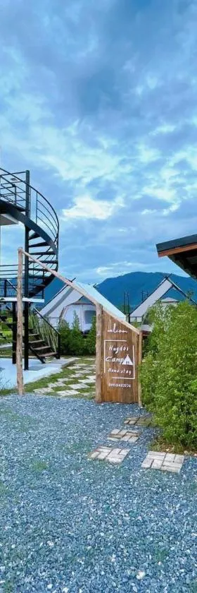 ฮักดอยคาเฟ่ แคมป์&โฮมสเตย์ สะพานสายรุ้ง จ.น่าน，位于Chiang Klang的酒店