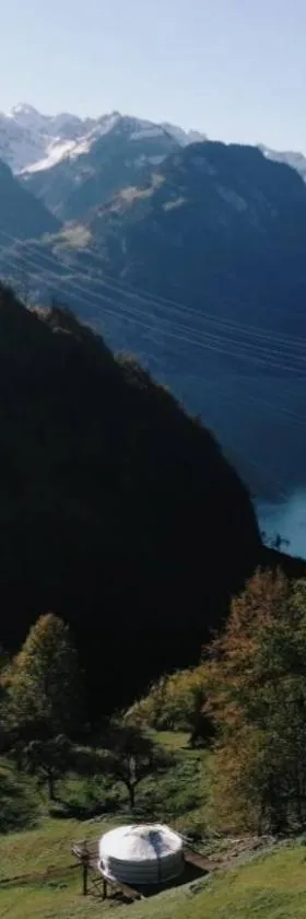 Panorama Jurte über dem Uri-See B，位于希希崆的酒店