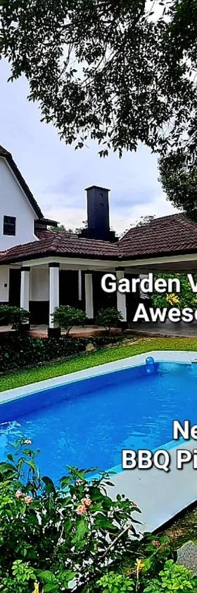 Private 4Bedroom Villa Pool,BBQ,Karaoke, Afamosa Resort，位于Kampong Alor Gajah的酒店