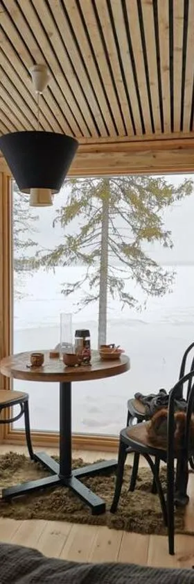 Wilderness Cabin Onnela with sauna，位于罗瓦涅米的酒店