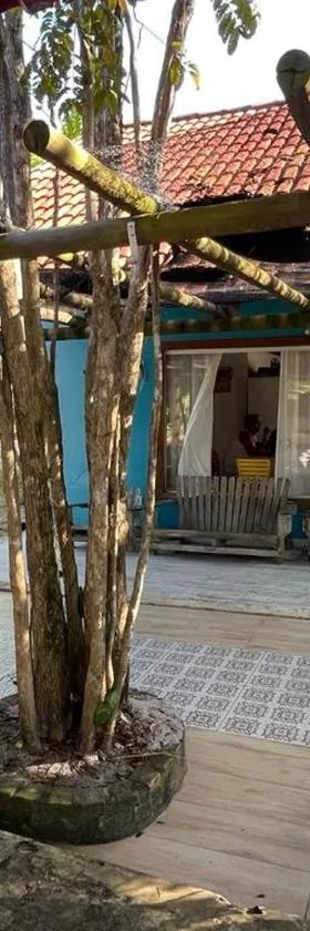 Chalé Paraíso Corumbau - Chalés Uvas Azul，位于哥隆巴奥的酒店