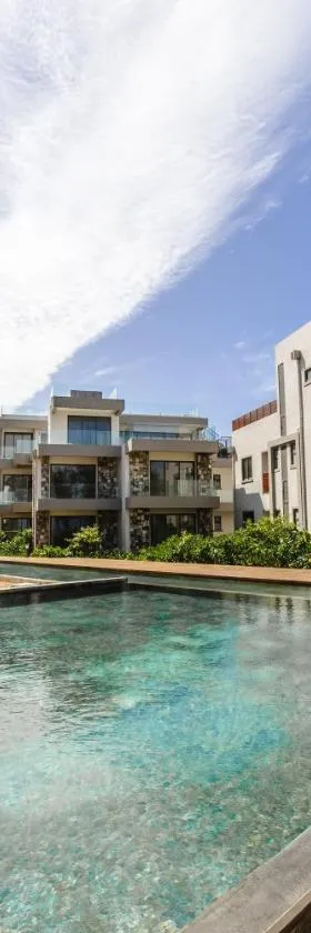 Apartment Beachfront Ocean Terraces Residence, Poste Lafayette-Apt-C3，位于Poste Lafayette的酒店