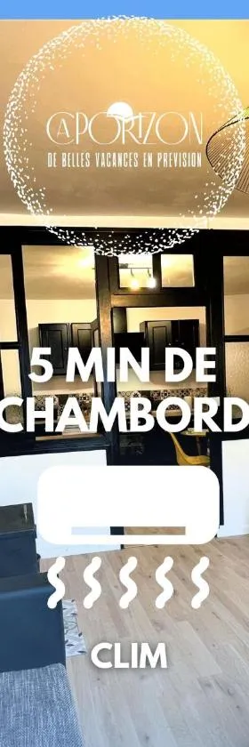 CAPORIZON-La Verrière-Clos de Chambord-à coté du Chateau，位于Saint-Claude-de-Diray的酒店