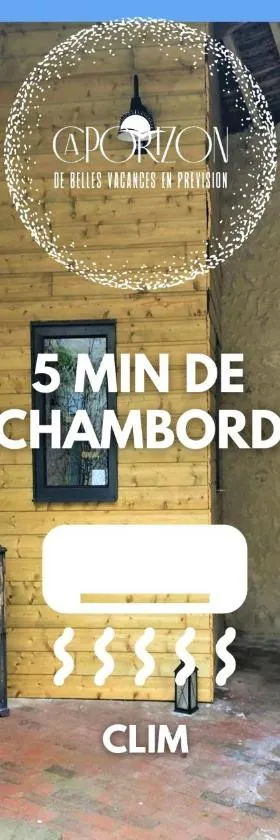 Caporizon-L'Atelier-Aux portes du chateau de Chambord，位于Saint-Claude-de-Diray的酒店